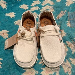 Hey Dude Women's Wendy Boho, Women’s Shoes Lace Up Loafers Size 7